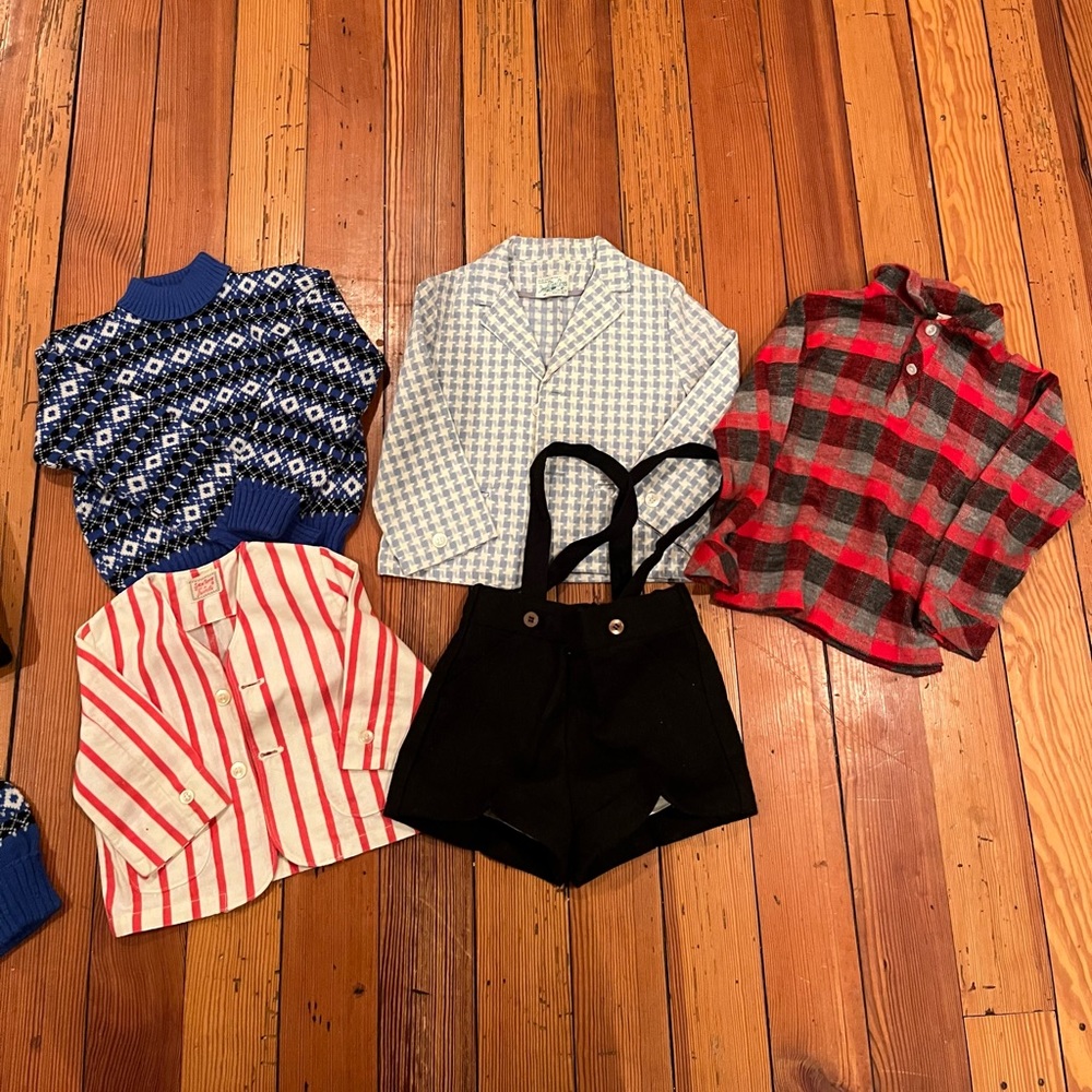 Vintage kids clothing